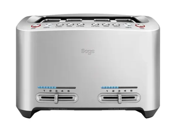 Sage The Smart Toast 4 Slice / Topinkovač / 4 topinky / 1900 W / stříbrná (STA845BAL2EEU1)