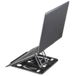 Hama Rotation černá / Stojan na notebook / otočný 360° / 8 náklonů / do 15,6"