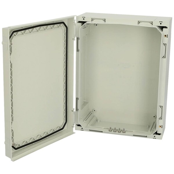 Fibox NEO PC 423215 G 4810002 skřínka na stěnu 420 x 320 x 150 polykarbonát odolný proti korozi šedobílá (RAL 7035) 1 ks