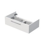 Koupelnová skříňka pod umyvadlo na desku Naturel Ratio 90x29,6x50 cm bílá mat ND901Z26.A3416 ND901Z26.A3416