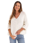 Jumper IT SW 7703.70 ecru jedna velikost