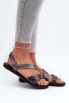 Dámské sandály Ipanema Vibe Sandal Fem Black and Silver Velikost: 41/42