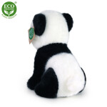 Plyšová panda sedící 18 cm ECO-FRIENDLY