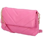 Stylová dámská koženková crossbody Rosana, fuchsiová