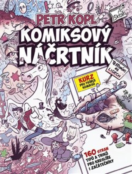 Komiksový náčrtník Petr Kopl