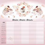 Nástěnný kalendář 2027 Helma Family Planner