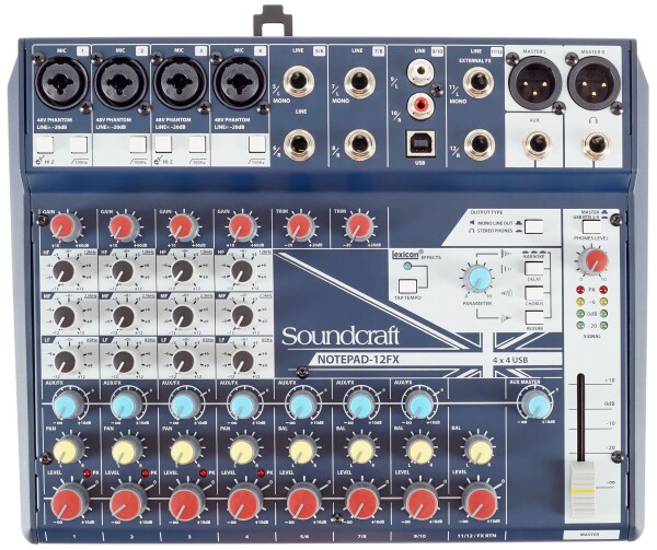 Soundcraft Notepad 12 FX