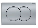GEBERIT - Duofix Set předstěnové instalace, klozetu Gaia a sedátka softclose, tlačítko Delta01, matný chrom SANI11CA1131B