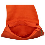Stylový dámský koženkový kabelko-batoh Octavius, oranžový