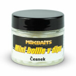 Mikbaits Mini boilies v dipu Česnek 50ml (M10132)