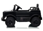 Mamido Elektrické autíčko Mercedes Unimog černé