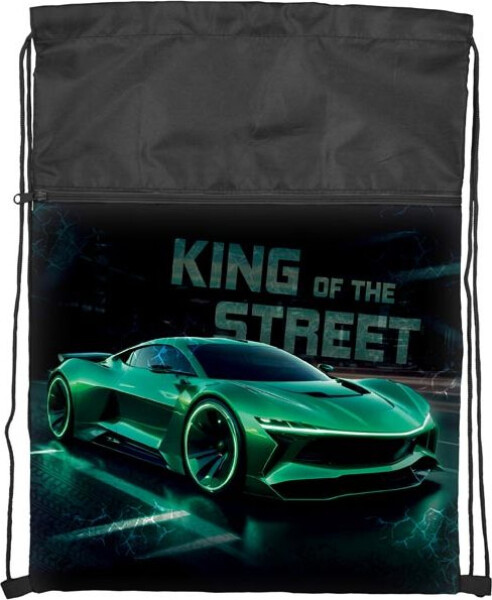 Sáček na přezůvky King of Street 32x42,5cm