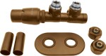 DEANTE - Matte brown ventil termostatický, pro koupelnové topení - levý; AGI_CZL1