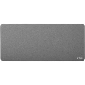 YENKEE YPM 9040GY Office XXL šedá / kancelářská podložka pod myš a klávesnici / 900 x 400 x 4 mm (8590669329922)