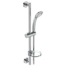 IDEAL STANDARD - Idealrain Set sprchové hlavice 100, 1 proud, tyče a hadice, chrom B9414AA