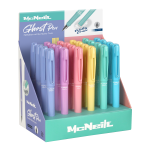 Gumovatelné bombičkové pero Colorino McNeill Pastel, mix barev