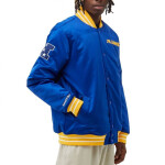 Mitchell Ness NFL Heavyweight Satin Jacket Los Angeles Rams OJBF3413-LARYYPPPROYA pánské