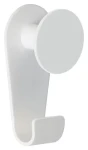 Spirella MISTERHOOK bílá / Samolepicí háček / ABS / 41 x 86 mm