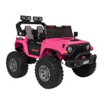 Mamido Elektrické autíčko Extreme Sport 4x4 s proměnlivou velikostí růžové