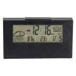 Skrytá Full HD IP kamera v hodinách s meteostanicí - SW03