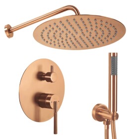 REA - Podomítková sprchová sada Argon Brush Copper + BOX REA-P4330