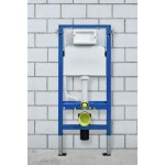 GEBERIT DuofixBasic bez tlačítka + WC CERSANIT CITY NEW CLEANON + WC SEDÁTKO SLIM 458.103.00.2 X CI2