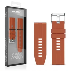 Aligator Náhradní silikonový řemínek pro Watch Pro a Watch Pro X 22mm / cihlový (22AW0020)