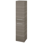 Dřevojas - Vysoká skříň s košem na prádlo DOS SVD2K 35 - D03 Cafe / Úchytka T04 / D03 Cafe / Pravé 210533EP