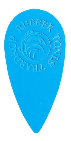 Timber Tones Rubber Tones Teardrop Blue Silicon