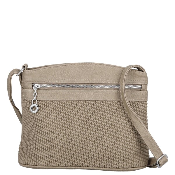 Stylová dámská crossbody kabelka Ola, béžová