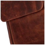 Kožený batůžek Dafne, hnědá