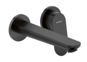 DURAVIT - Wave Umyvadlová baterie pod omítku, 2-otvorová instalace, matná černá WA1070004046