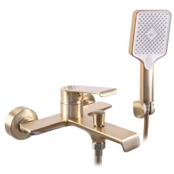 REA - Koupelnová baterie HASS - matná Brush Gold REA-B7100