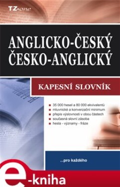 Anglicko-český/ česko-anglický kapesní slovník e-kniha