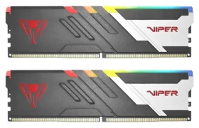 Patriot Viper Venom RGB 16GB (2x8GB) 6000MHz / DIMM / DDR5 / CL36 / XMP 3.0 / On-Die ECC / Unbuffered / 1.35V (PVVR516G600C36K)