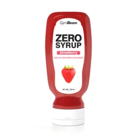 ZERO SIRUP jahoda - GymBeam (320 ml) (8232-1-strawberry)