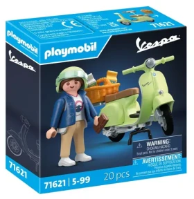 Playmobil® Licensed Vehicles 71621 1969 Vespa 150 Sprint Veloce, světle zelená