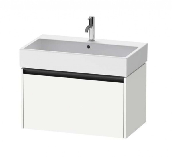 DURAVIT - Ketho.2 Umyvadlová skříňka 44x78x46 cm, 1 zásuvka, matná bílá K25077018180000