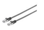 MicroConnect CAT6a U/UTP FLAT 1m černá / PVC (V-UTP6A01S-FLAT)