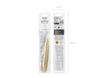 Dortová fontána PartyDeco zlatá 18 cm (1 ks)