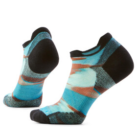 Dámské merino běžecké ponožky SMARTWOOL Women's Run Targeted Cushion Brushed Pri, Nightfall Blue velikost: 42-45 (L)