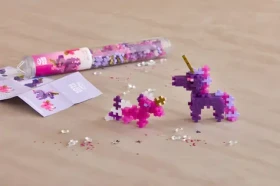 PLUS-PLUS Stavebnice Jednorožci Glitter