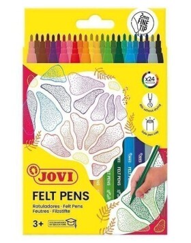 JOVI fixy, jemný hrot - 24ks