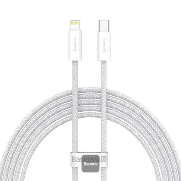 Baseus CALD000102 Dynamic Kabel USB-C (M) - Lightning (M) 2m bílá / 20 W (CALD000102)