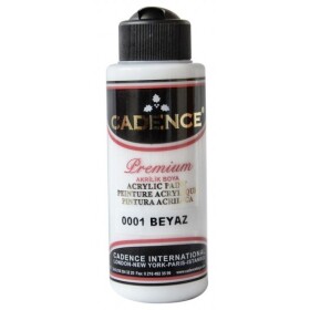 Akrylová barva Cadence Premium - bílá / 70 ml