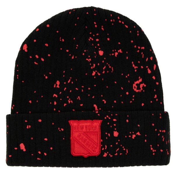 Mitchell & Ness Pánská Zimní Čepice New York Rangers NHL Nep Knit Vntg