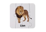 Mamido Vzdělávací puzzle divoká zvířata