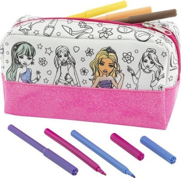 Penál vybarvovací na zip Besties - Craft Creative