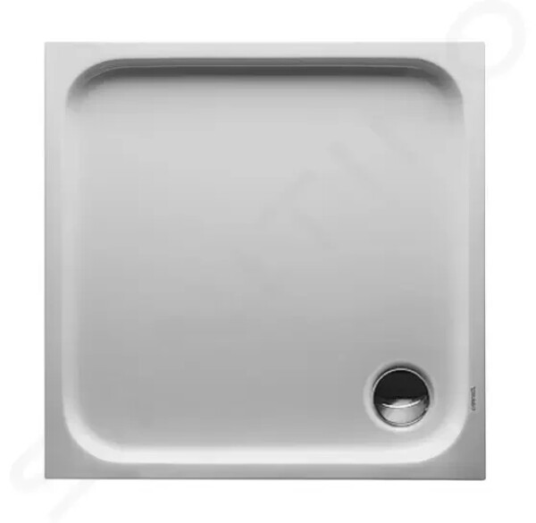 DURAVIT - D-Code Sprchová vanička 900x900 mm, alpská bílá 720102000000000