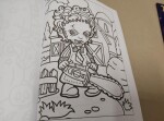 Chibi Horror, antistresové omalovánky, Elizabeth Johnson